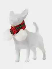 PUPPIA Шарфик для собак новогодний "Santa", красная клетка, S (Южная Корея)