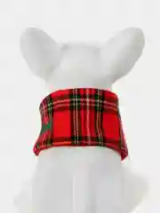 PUPPIA Шарфик для собак новогодний "Santa", красная клетка, M (Южная Корея)