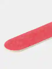 Красный пилка для ногтей