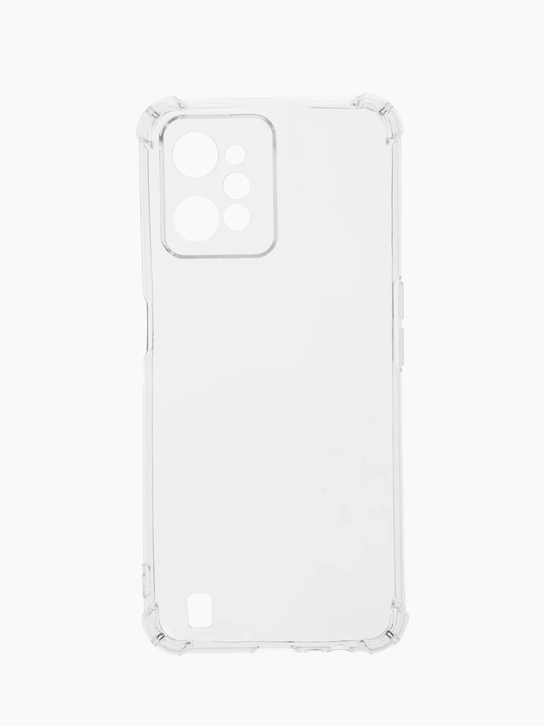 Чехол для Realme C31, (2020), Реалми С31, силиконовый, прозрачный с усиленными углами