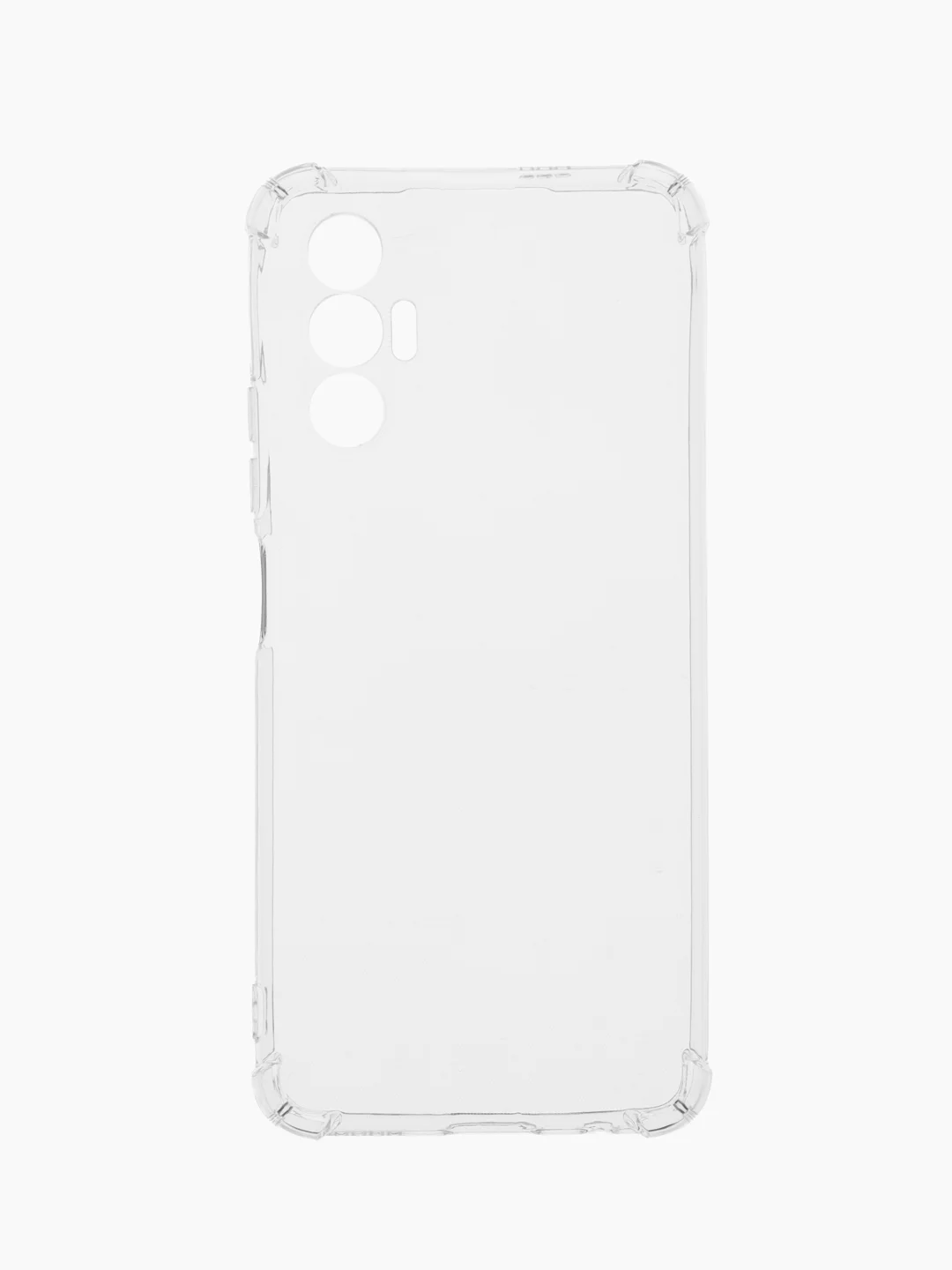 Чехол для Tecno Pova 3, с усиленными углами, прозрачный