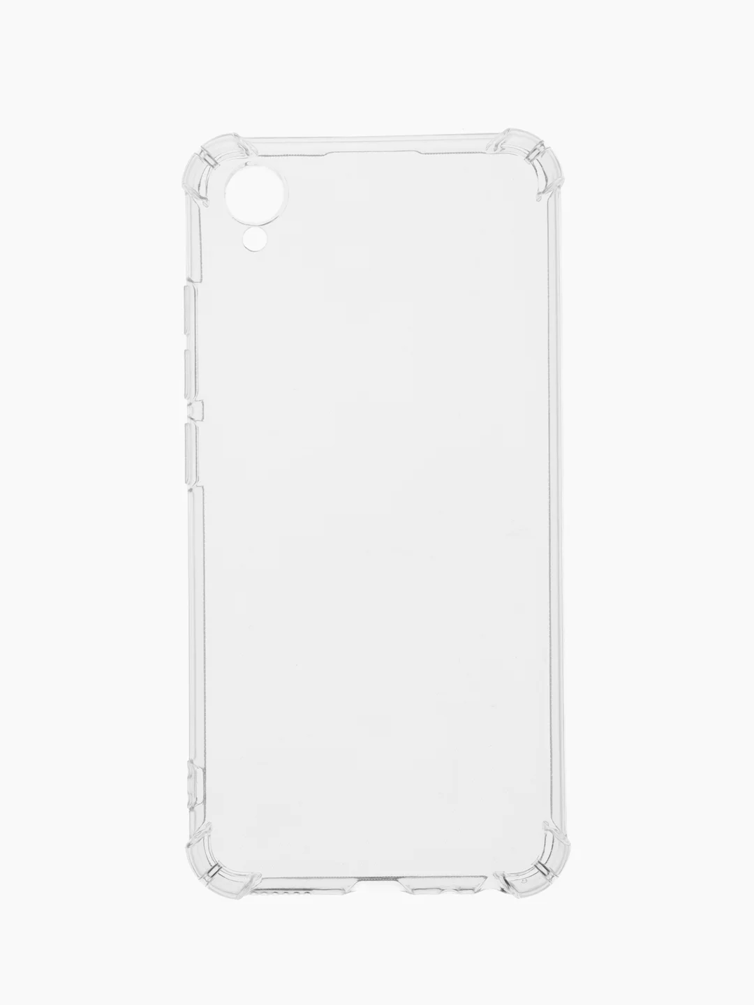 Чехол для Vivo Y1S / Y91C / Y91i, с усиленными углами, силиконовый, прозрачный