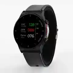 Часы с тонометром и точным измерением давления Health Watch Pro №80ME, чёрный