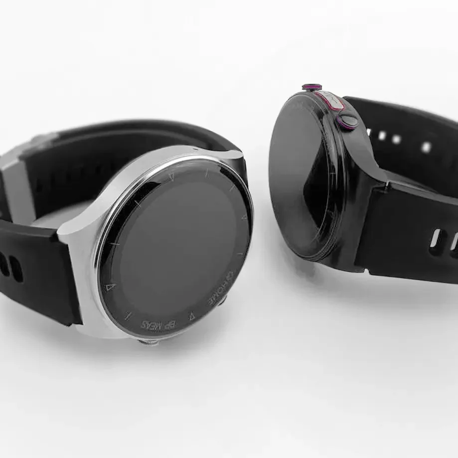 Часы с тонометром и точным измерением давления Health Watch Pro №80ME, чёрный