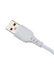 Белый кабель GoPower GP06M USB (m)-microUSB (m) 1.0м 2.4A ПВХ белый (1/200/800)