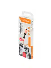 Золотой кабель GoPower GP02M USB (m)-microUSB (m) 1.0м 2.4A нейлон золотой (1/200/800)