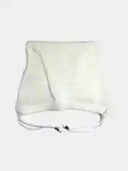 Белый шапка с ушками