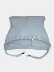 Голубой шапка с ушками
