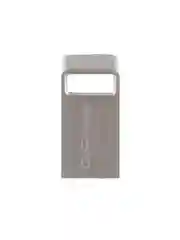 Серый флеш-накопитель GoPower MINI 64GB USB3.0 металл серебряный (1/50/1000)