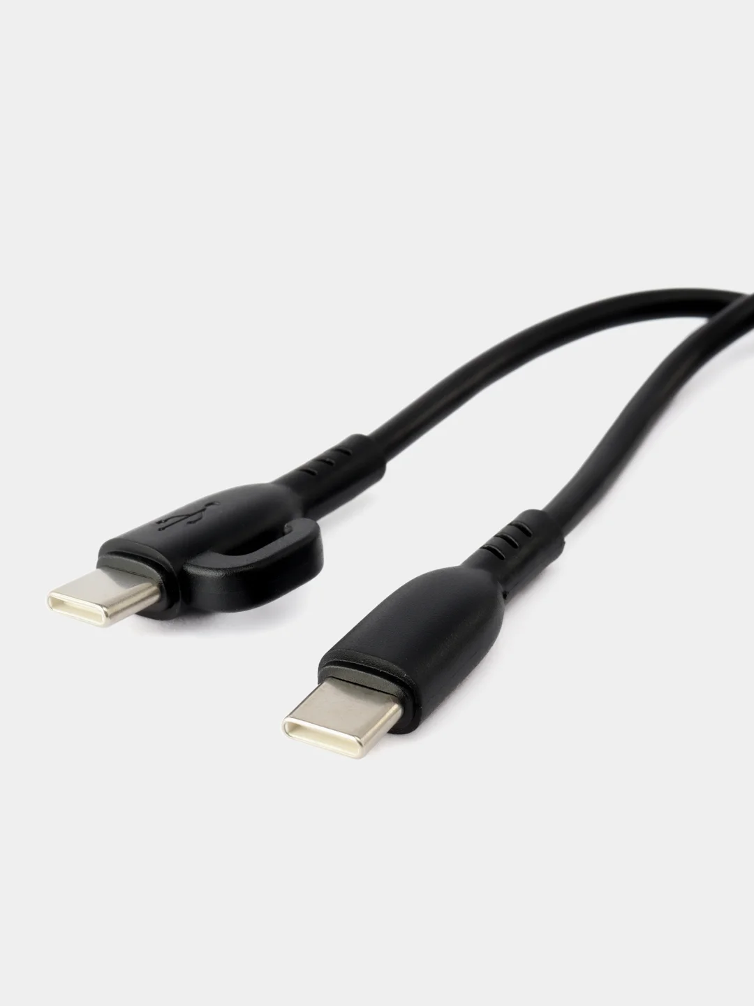 Черный сетевое зарядное устройство BOROFONE BAS14A (PD20W+QC3.0) + кабель для iPhone и Android