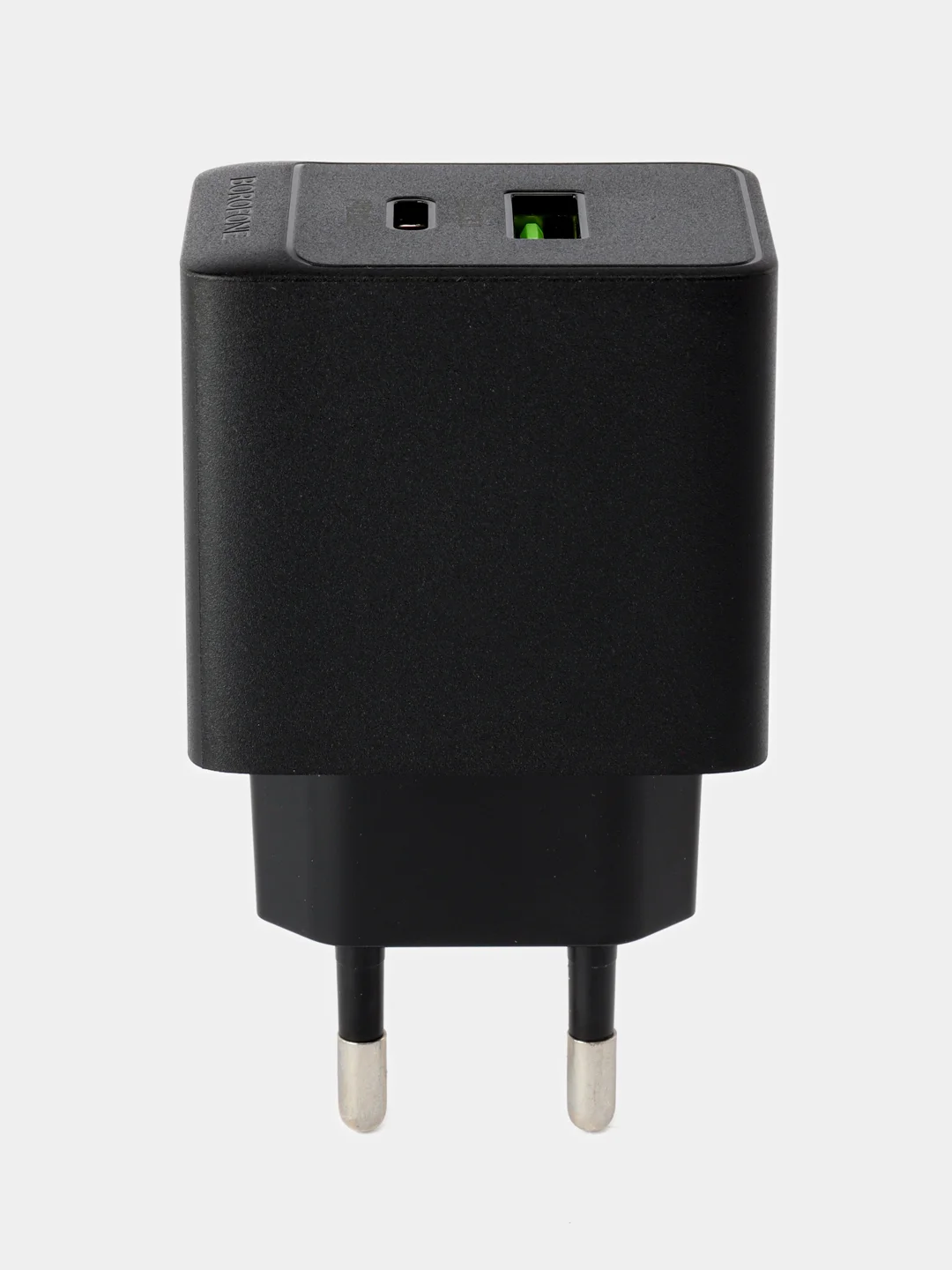Черный сетевое зарядное устройство BOROFONE BAS14A (PD20W+QC3.0) + кабель для iPhone и Android