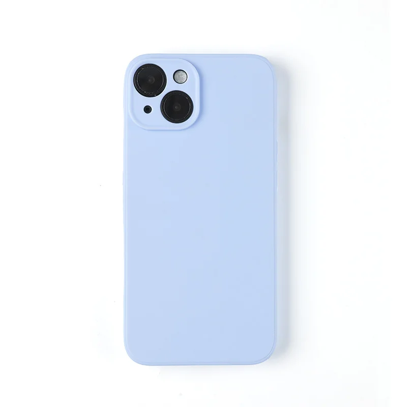 Голубой чехол iPhone 16, 16 Pro, 16 ProMax