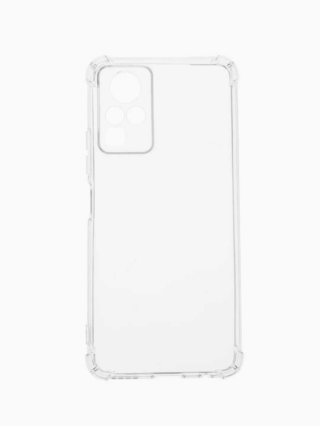 Чехол для Infinix Zero X, с усиленными углами, силиконовый, прозрачный