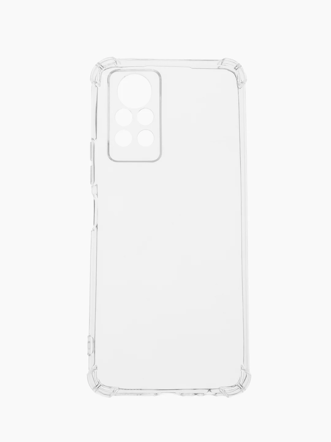 Чехол для Infinix Note 11 Pro / Note 11S, с усиленными углами, силиконовый, прозрачный