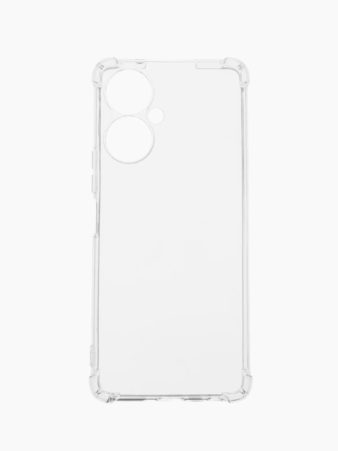 Чехол для Tecno Camon 19 / 19 Pro, с усиленными углами, силиконовый, прозрачный