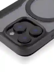 Черный чехол-книжка MagSafe для iPhone 16, Pro, Max из экокожи BROSCORP, пластиковый с силиконом