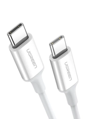 Кабель UGREEN US264 (60517) USB-C 2.0 Male To USB-C 2.0 Male 3A Data Cable. Длина: 0,5 м.