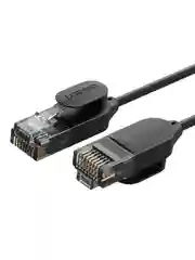 Черный кабель UGREEN NW122 (70653) CAT 6A Pure Copper Ethernet Cable. Диаметр: 2,8. Длина: 3м.