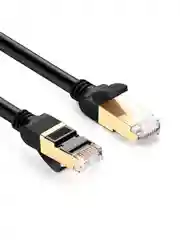 Черный кабель UGREEN NW107 (11277) Cat 7 F/FTP Lan Cable. Длина: 1,5м. Цвет: черный