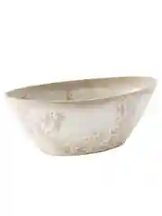 Бежевый кашпо / горшок для цветов с поддоном "Микрит" IDEA