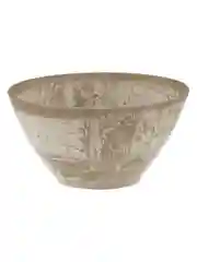 Бежевый кашпо / горшок для цветов с поддоном "Микрит" IDEA