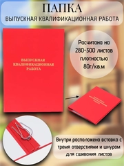 Папка "Выпускная квалификационная работа"
