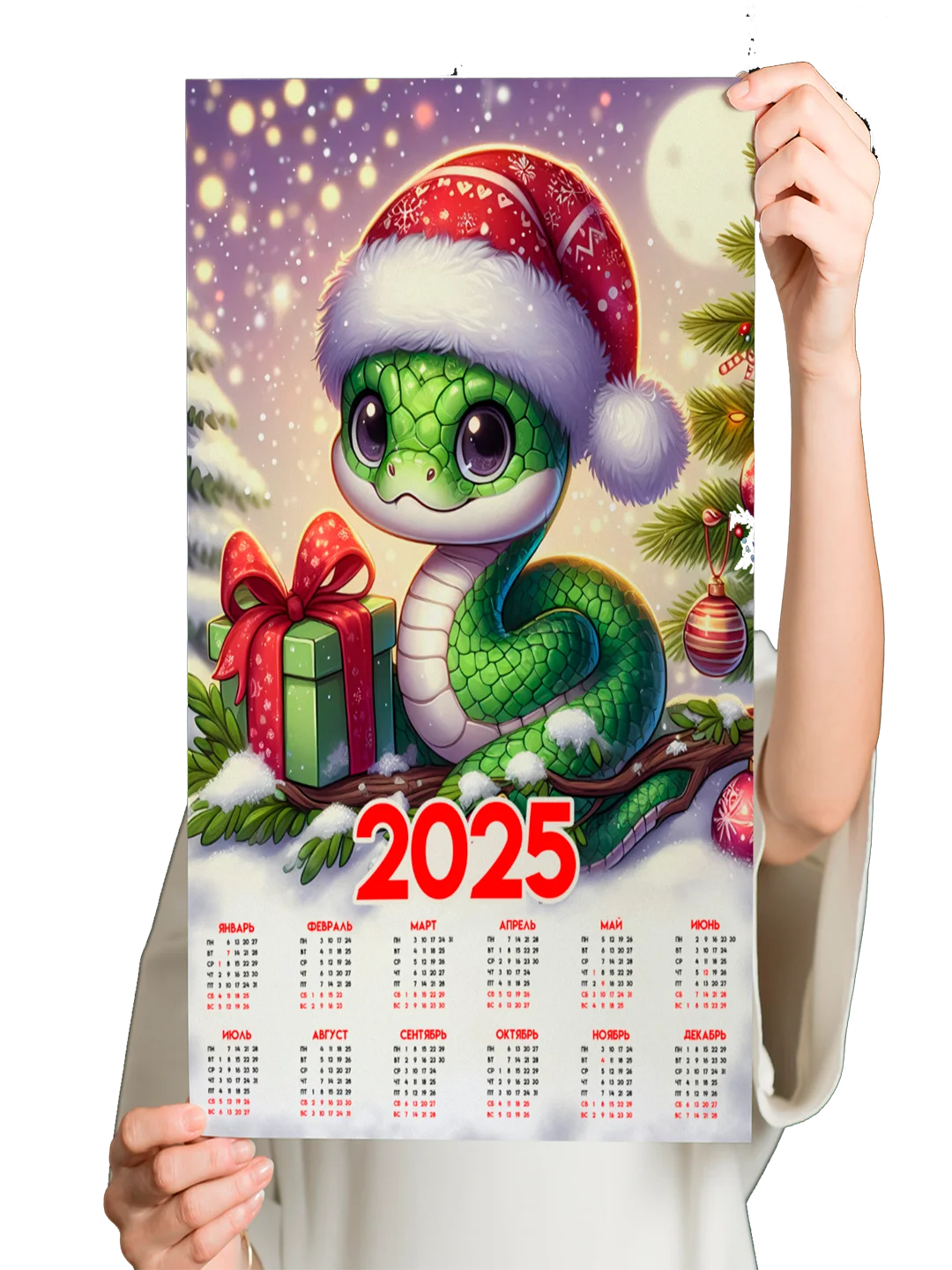 Хром календарь на Новый 2025 год 18+, алкокалендарь, офигенный, гребаный, 42 вида размер А4