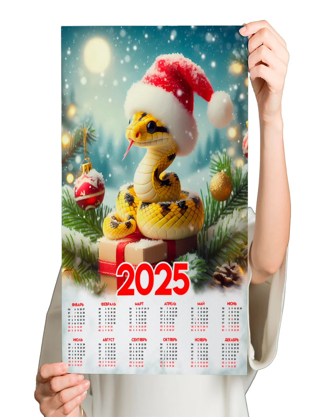 Синий календарь на Новый 2025 год 18+, алкокалендарь, офигенный, гребаный, 42 вида размер А4