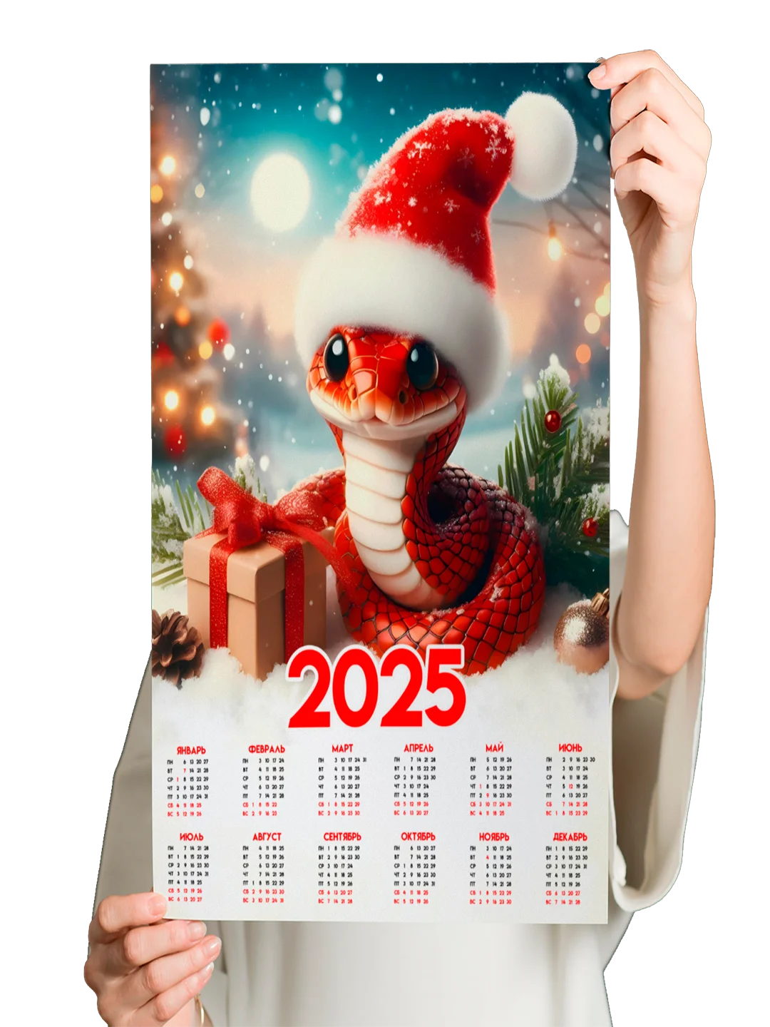 Угольный календарь на Новый 2025 год 18+, алкокалендарь, офигенный, гребаный, 42 вида размер А4