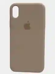 Пудровый чехол iPhone XR Silicone case