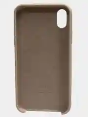 Пудровый чехол iPhone XR Silicone case