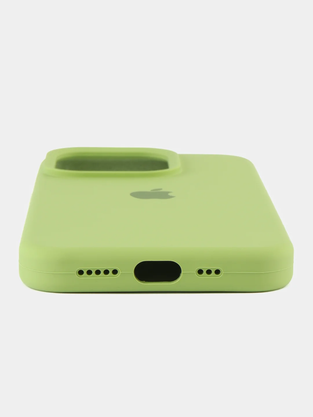 Лесной зеленый чехол для iPhone, Айфон 11, 12, 13, 14, 15, Pro, Max, Silicone Case, силиконовый