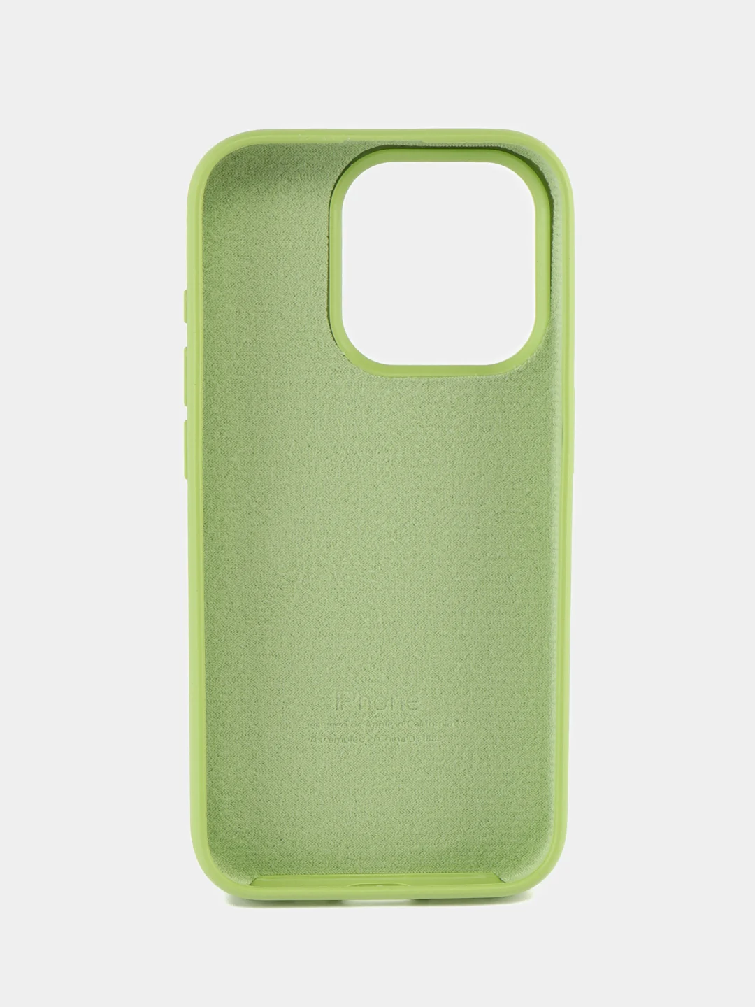 Лесной зеленый чехол для iPhone, Айфон 11, 12, 13, 14, 15, Pro, Max, Silicone Case, силиконовый