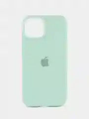 Мятный чехол для iPhone, Айфон 11, 12, 13, 14, 15, Pro, Max, Silicone Case, силиконовый