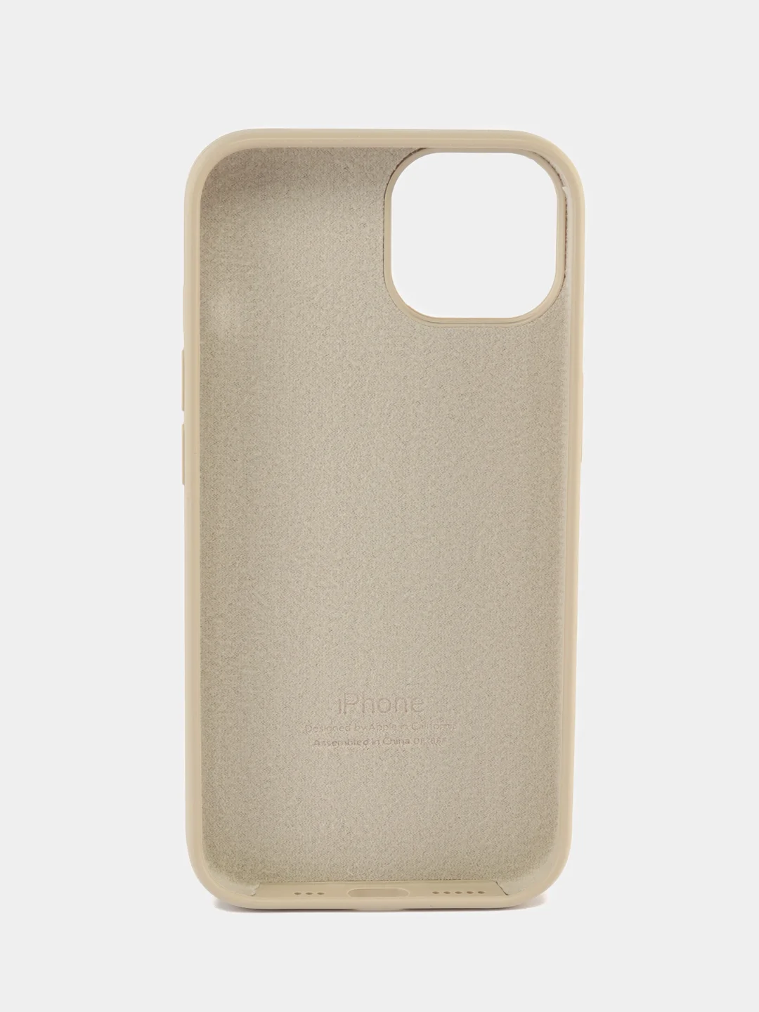Бежевый меланж чехол для iPhone, Айфон 11, 12, 13, 14, 15, Pro, Max, Silicone Case, силиконовый