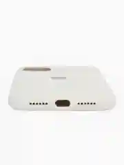 Белый чехол для iPhone, Айфон 11, 12, 13, 14, 15, Pro, Max, Silicone Case, силиконовый
