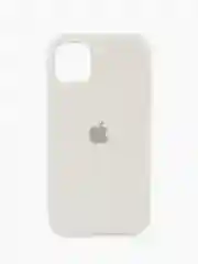 Белый чехол для iPhone, Айфон 11, 12, 13, 14, 15, Pro, Max, Silicone Case, силиконовый