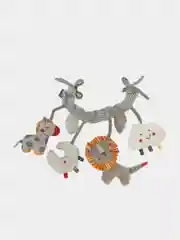 Оранжевый мобиль/подвесная игрушка для новорожденных в кроватку/растяжка