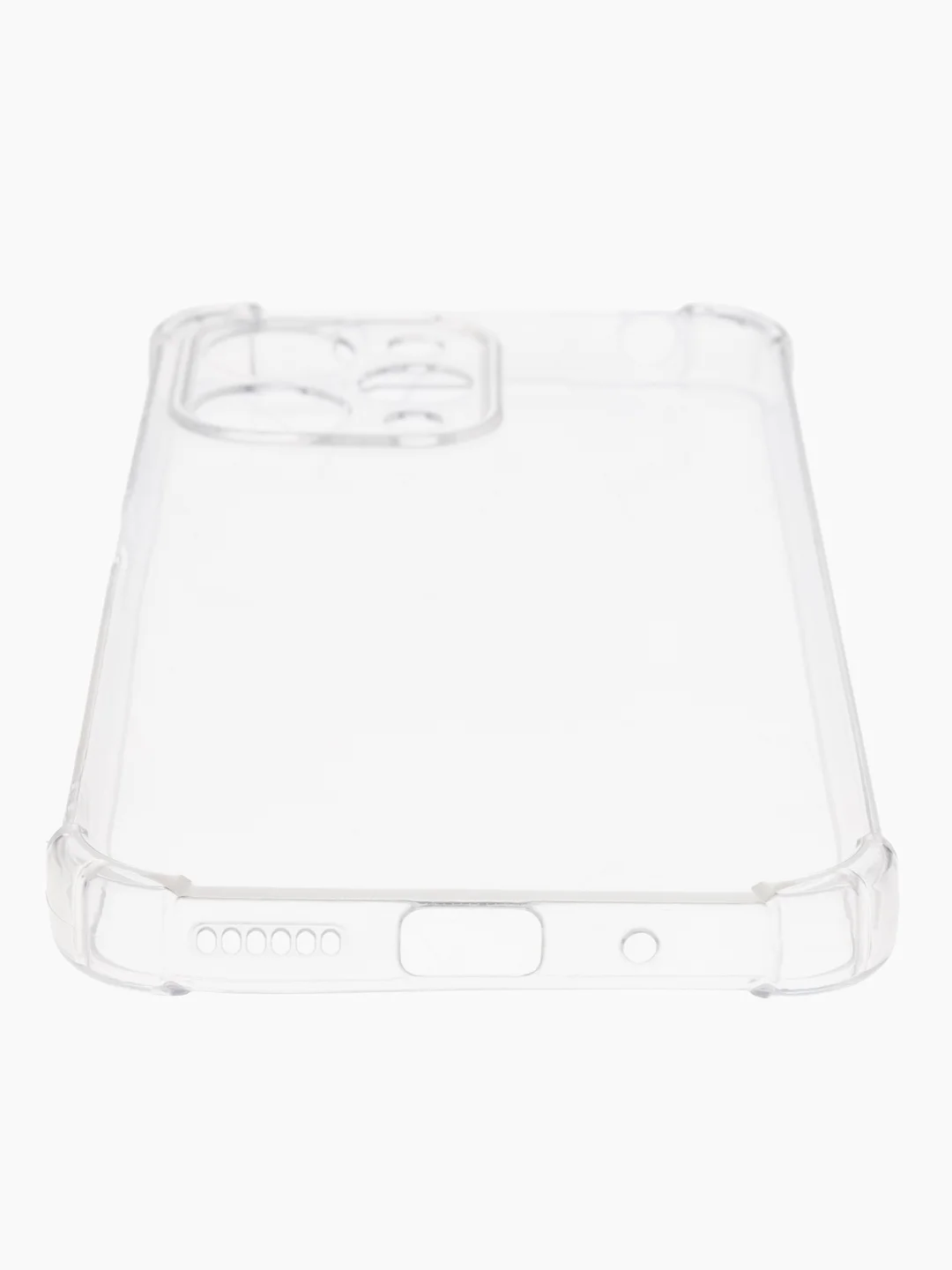 Прозрачный чехол для Xiaomi Redmi 12 4G (Сяоми Редми 12 4 Джи), прозрачный противоударный
