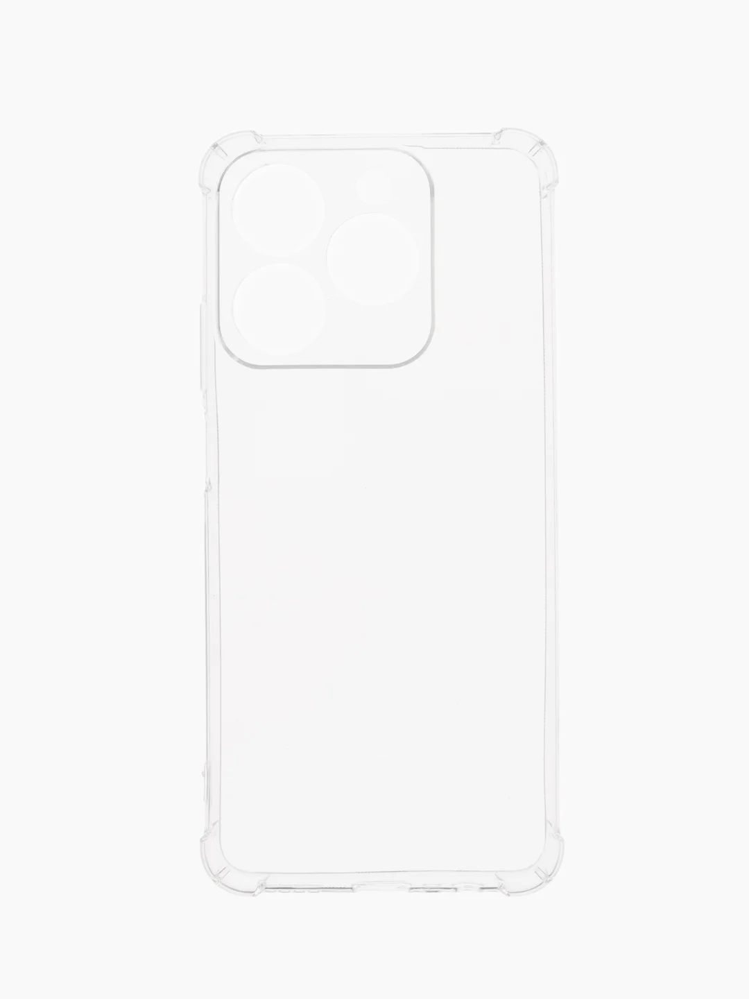 Прозрачный чехол для Realme С61 / Note 60 4G (Реалми С61 / Нот 60 4 джи), прозрачный противоударный