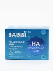 Голубой крем для лица, увлажняющий, с экстрактом черники, с муцином улитки, с гиалуроном,50г SABBI