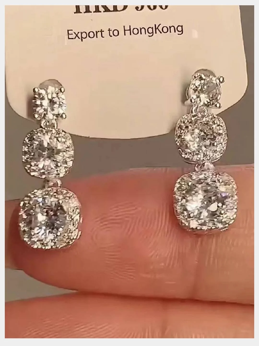 Серьги бижутерия