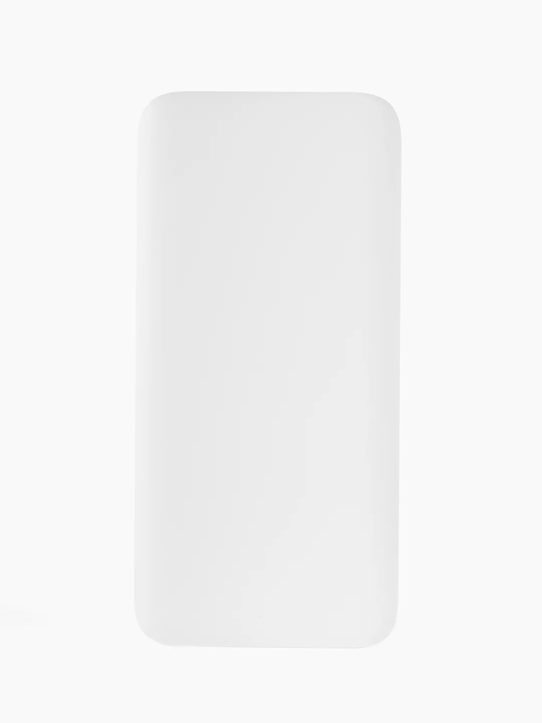 Белый внешний аккумулятор Power Bank 18W, 20000mAh, с фуекцией быстрой зарядки