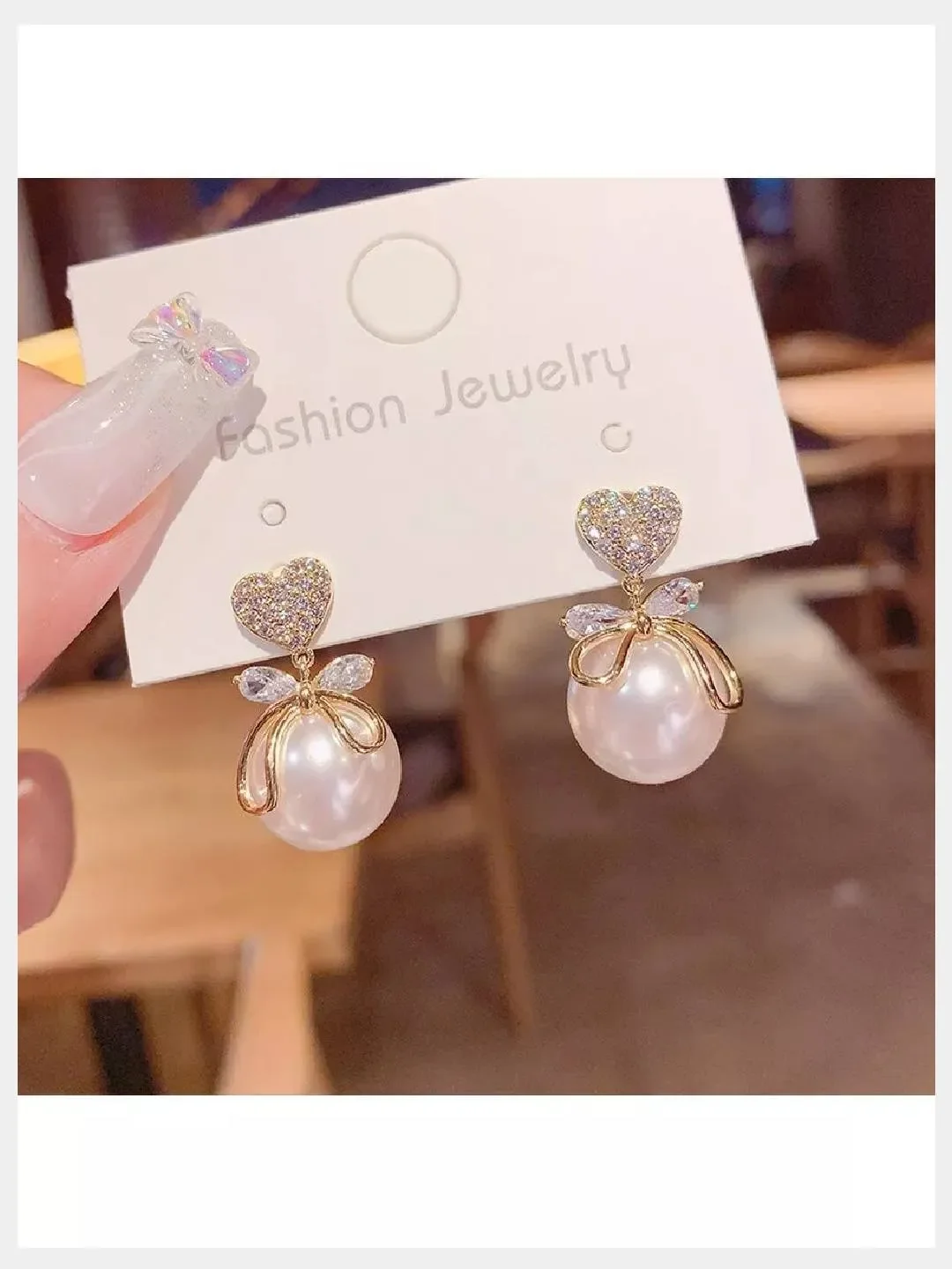 Серьги бижутерия