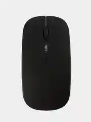 Черный мышь компьютерная, бесшумная, беспроводная, RGB-подсветка, USB зарядка