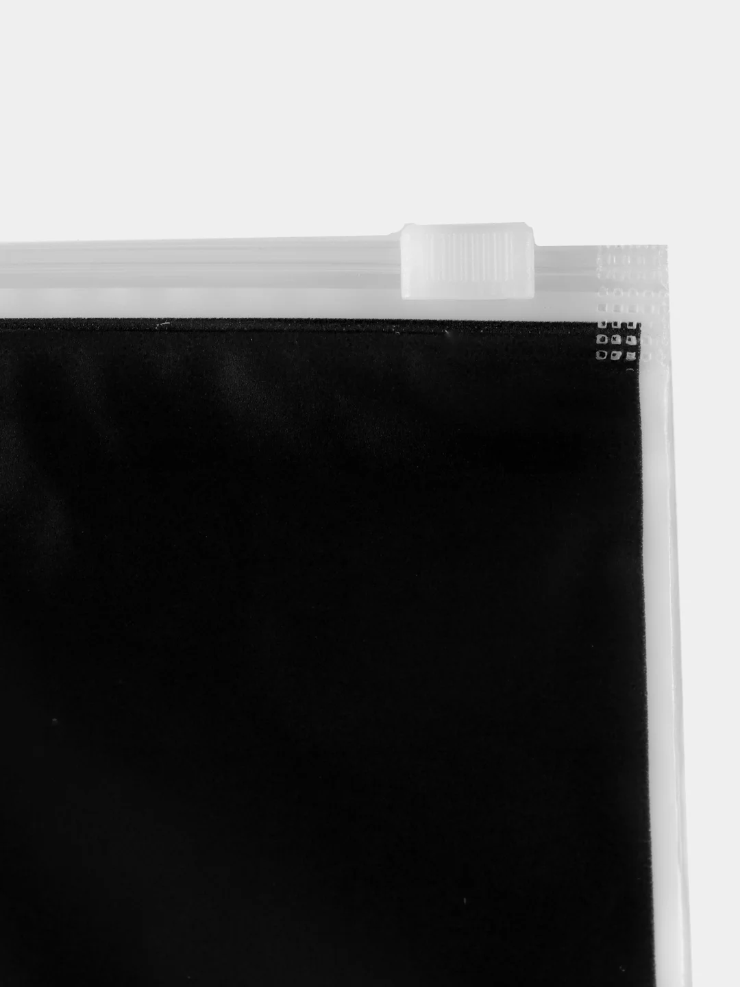 Черный zip-lock пакеты упаковочные, 20х29 см