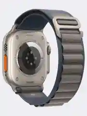 Синий меланж ремешок для смарт-часов Apple Watch Alpine Loop "Альпийская петля", нейлоновый, 42-49 мм