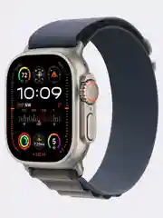 Синий меланж ремешок для смарт-часов Apple Watch Alpine Loop "Альпийская петля", нейлоновый, 42-49 мм