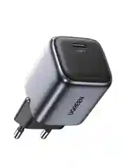 Черный сетевое зарядное устройство UGREEN  CD319 (25257) Nexode Mini 30W USB-C PD GaN