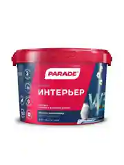 Parade Classic W3 Интерьер, краска акриловая, влагостойкая, белая, 2,5 л
